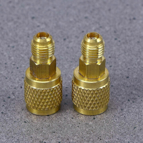 Air Conditioning System Conversion Adapter (Gold) 2