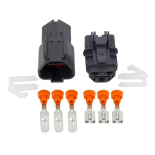 DJ70353A 3‑Pin Automotive Connector Plug Set, Waterproof Wiring Harness Connector 24V, 10 PCS