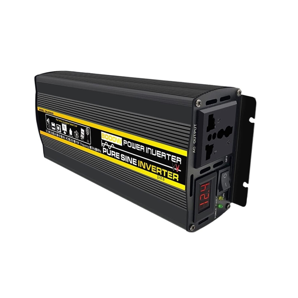 Pure Sine Wave Inverter 3000W 12V To 220V Solar Power Inverter Efficiency Dc To Ac Converter For Home And Rv 9351714706438