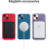 Custodia in silicone (blu abisso) con MagSafe compatibile con iPhone 13 5
