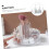 Rotating Vanity Organizer with Divided Compartments, 360 Spinning Perfume Rack for Bathroom and Kitchen 4