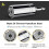 Universal Socket Tools Gifts compatible Men/multi-function Professional (7mm-19mm) Socket Tool Sets With Power Drill Adapter And Socket Wren 5