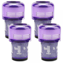 Confezione da 4 filtri di ricambio V12 per aspirapolvere Dyson V12 Slim e V12 Detect Slim, codice articolo 97151.
