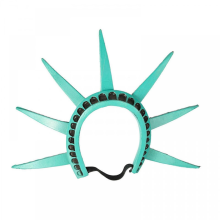 Set corona e torcia della Statua della Libertà, dea di Natale, cosplay
