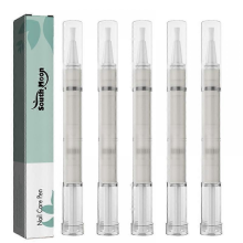 Penna per il trattamento delle unghie fungine compatibile con unghie dei piedi e delle mani, rinforzante antifungino per unghie compatibile