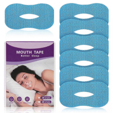 Nastro per la bocca Shibingsheng compatibile con anti-russamento compatibile con il sonno, strisce per la bocca anti-russamento compatibili