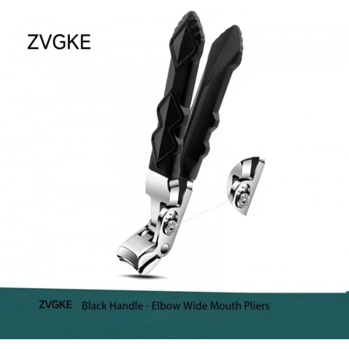 Cortador de unhas compatível com idosos, unhas grossas, cabeça grande e angulada, ergonômico. 1