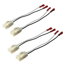 Car Speaker Wiring Harness Adapter for Front Tweeter Replacement PlugandPlay Secure Connection