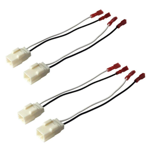 Car Speaker Wiring Harness Adapter for Front Tweeter Replacement PlugandPlay Secure Connection
