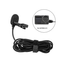 (Action3) 25-26 Microphone for Insta360 One R RS One X2 X3 Noise-reduction Mic for Action 2 3