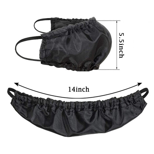3 Pack Adjustable Beard Cover for Men, Breathable Reusable Beard Bib Keeps Beard Clean and Protects Bedding 1