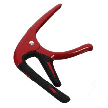 Guitar Capo with Builtin Pick Holder, OneHand Quick Clamp for Acoustic and Electric Guitars