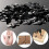 100 Pcs Metal Frame Turn Button with Screws, RustResistant Picture Frame Hardware for Secure Hold 4