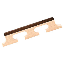Professional Wooden Banjo Bridge with Tripod Feet for Clear Tone and Stable Acoustic Performance