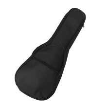 Black Ukulele Bag Thick Padded Protection Durable Travel Case for Acoustic Folk Instrument