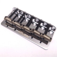 5 String Bass Bridge 72mm Fixed Replacement for Jazz Bass Guitar, Stable Tuning and Precise Intonation
