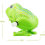 3pcs Jumping Frog Toy Bouncing Frog Wind Up Animal Toys Clockwork 2