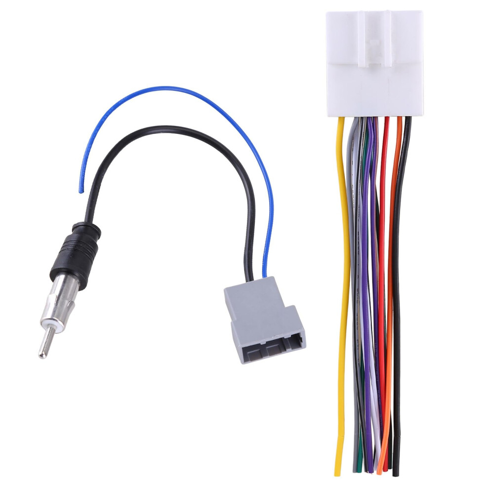 Car Stereo Wiring Harness For Nissan 707552, Plug And Play Radio Wire Harness Adapter, Reliable Oem Connection 9045646498553