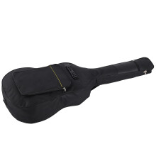 Thickened Padded Acoustic Guitar Gig Bag for 41 Inch Guitar with Adjustable Straps and Travel Design