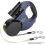 Double foldable dog leash with two 3 meter long cords 360 Tangle free 5
