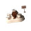 Interactive Miniature Drum Toy Including Preloaded Songs-Gray 1