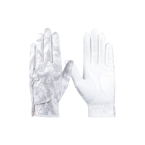 Women Golf Gloves Sweat Absorption Polyester Fabric-grey 19