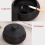 （black）Ceramic Ashtray With Windproof Lid Compatible with Indoor Outdoor 4