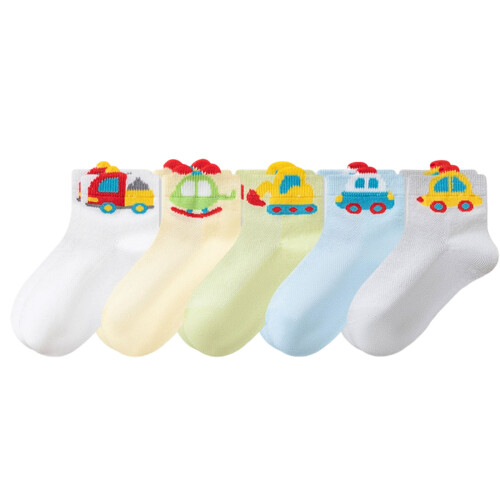 Cartoon Socks Multiple Pattern Children Socks Soft Fabric-B XL