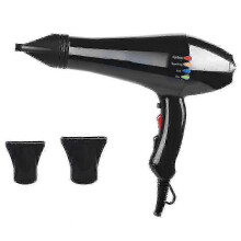 25-26 6000w Professional Hair Dryer Blowdryer for Salon High Speed Strong Wind 6 Gears Low Noise Lightweight Blower with 2 Nozzles
