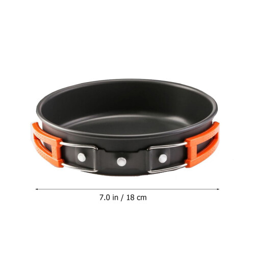 set bärbar utomhuscampingkokare i aluminiumlegering 2
