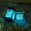 LNKOO solar lanterns outdoor waterproof 2-pack 4