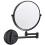 DoubleSided Wall Mounted Makeup Mirror with Foldable Telescopic Arm, Magnifying Mirror for Bathroom 5