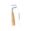 2Pcs Lyre Harp Tuning Wrench Set with Ergonomic Handle for Precise Tuning Control and Durability 2