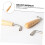2Pcs Lyre Harp Tuning Wrench Set with Ergonomic Handle for Precise Tuning Control and Durability 4