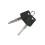 Car Tailgate Lock Cylinder with Keys K3477-EA800 K3477EA800 for  Frontier 05-21 3
