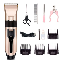 Kit de Máquina de Tosar Pelos ELE-GATE para Cães, Gatos e Outros Animais de Estimação - Multifuncional Ele-Gate Mas.18 Cores