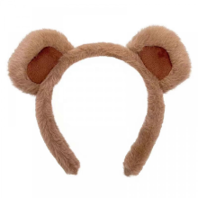 Tiara com orelhas de urso, fantasia fofa de urso, tiara de animais fofinha, compatível com festas e festivais PUW10173