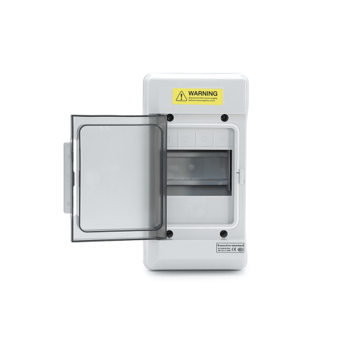Distributionsskyddsbox IP66 Vattentät transparent lock för 2