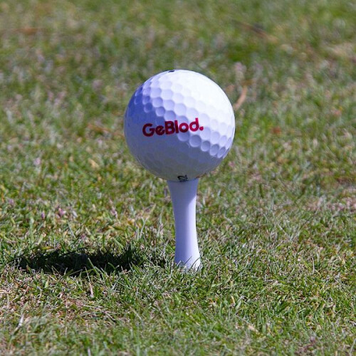 Plast golfplugger / slottplugger 39 mm (20 stk) blå 1