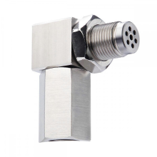 Adaptador de aço inoxidável para sensor de oxigênio O2, mini conversor catalítico, soquete M18x1,5