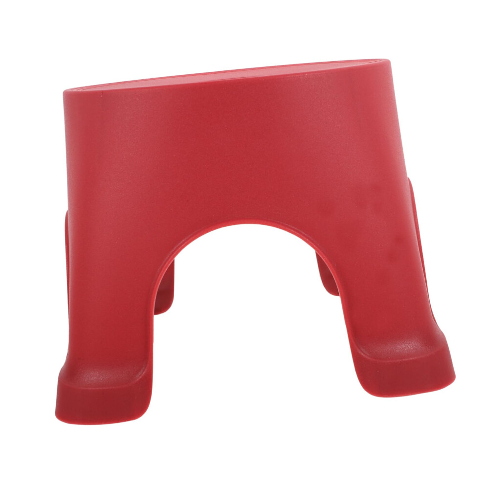 Bathroom Step Stool With Nonslip Stable Base, Durable Plastic Foot Stool For Adults And Kids 9351714708715