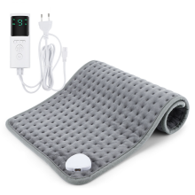 Almofada térmica para alívio da dor, com desligamento automático e 6 níveis de aquecimento, supermacia, ideal para costas, pescoço e ombros,