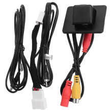 25-26 Car Rear Camera Backup Reverse Camera for 3 Mazda3 Axela Bm Sedan 2014-2018 Compatible Screen Cable