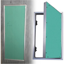 Drywall Access Panel, Paintable Push to Open, Hidden Attic Access Door, Custom 20x22 in 51x56 cm