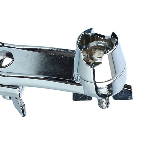 Adjustable Drum Clamp and Cymbal Mount with Durable Metal Build, Space Saving Design for Percussion 1