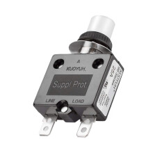 98 Series 3A 250V Miniature Circuit Breaker Manual Reset Thermal Overload Protector Switch for Truck