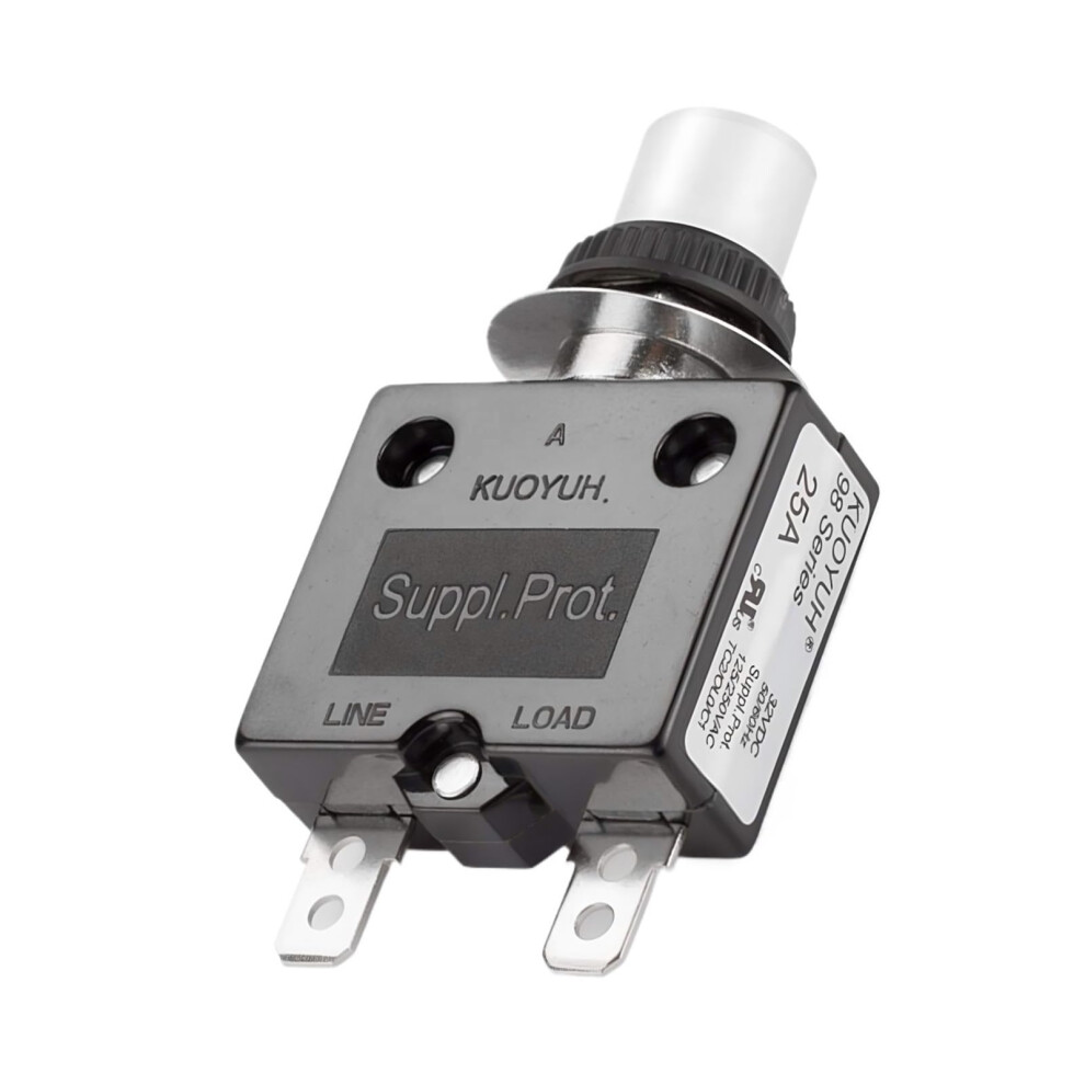 98 Series 3A 250V Miniature Circuit Breaker Manual Reset Thermal Overload Protector Switch For Truck 9351714709576