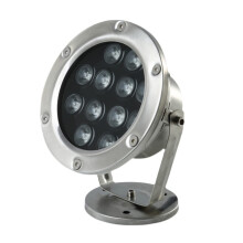 LED Underwater Light 24W IP68 Waterproof Stainless Steel Pond Fountain Spotlight 12V Landscape