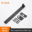 Matte Black Brass Surface Bolt 6 Inch, Solid Brass Sliding Bolt Lock for Doors and Cabinets 2