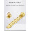 Matte Black Brass Surface Bolt 6 Inch, Solid Brass Sliding Bolt Lock for Doors and Cabinets 4